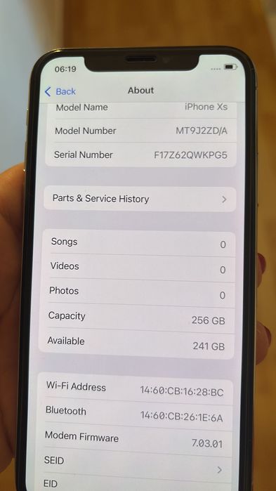 iPhone XS em ótimo estado