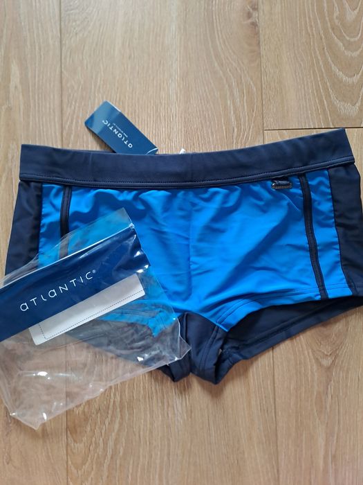 Kąpielówki męskie Atlantic, rozmiar S, kolor niebieski