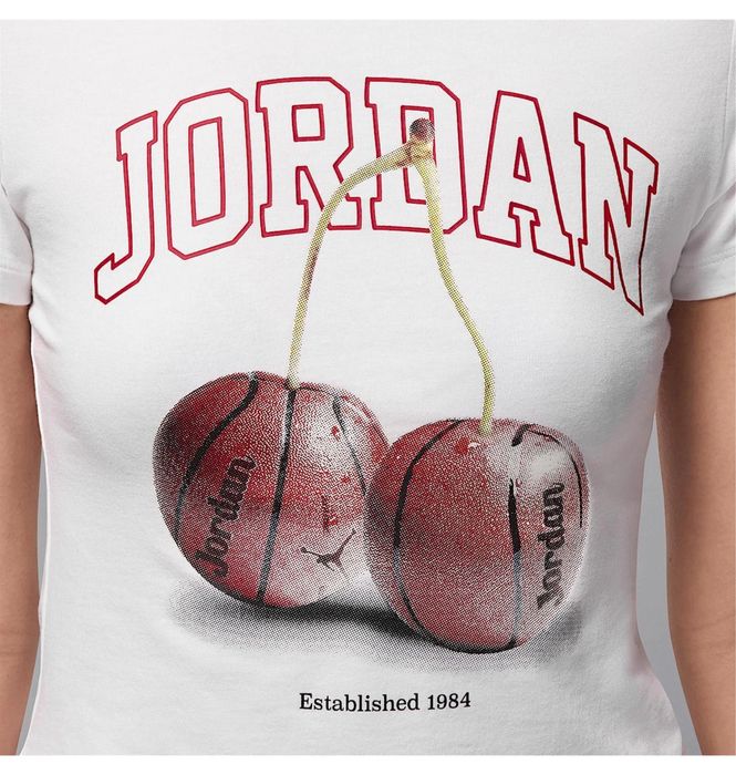 Футболка Air Jordan Brk Ss Tmid Gfx Tee Bb White IH2531-100