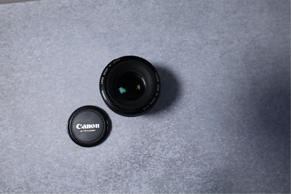 Продам обʼєктив Canon EF 50mm f/1.4