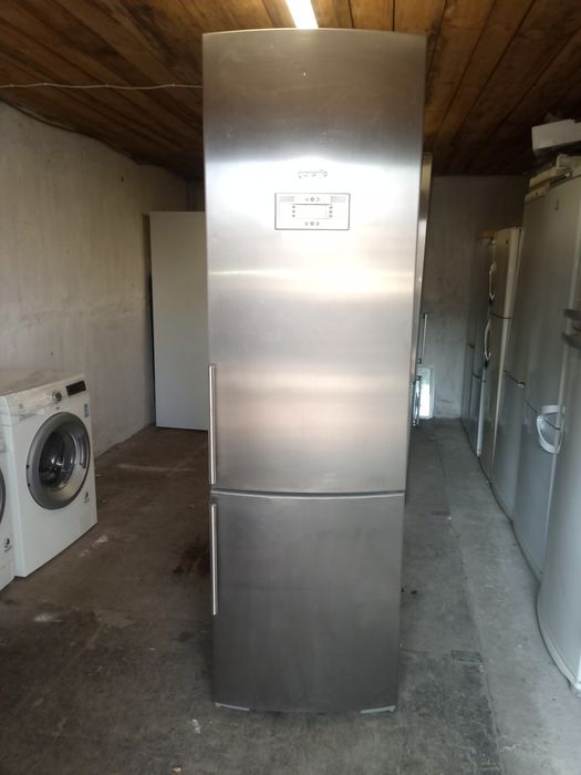 Холодильник 2м  Gorenje Нержавіюча ст. 2 компресори.Гарантія. Доставка