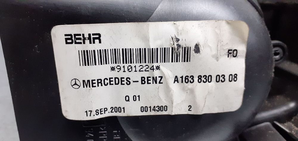 MOTOR SOFAGEM MERCEDES-BENZ CLASSE M 2001