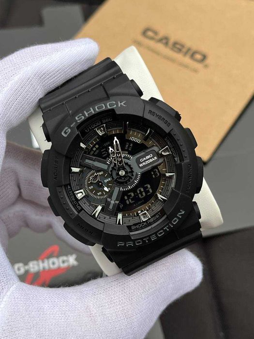 Годинник Casio G-Shock GA-110 Black | часы мужские | Vintage A159 | DW