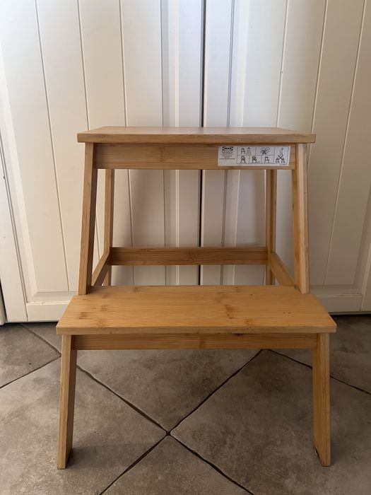 Taboret ze schodkiem tenhult ikea