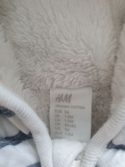 Kurteczka cieplutka milutka H&M rozmiar 56