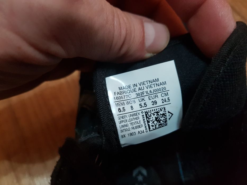 Buty Converse czarne 39 convers