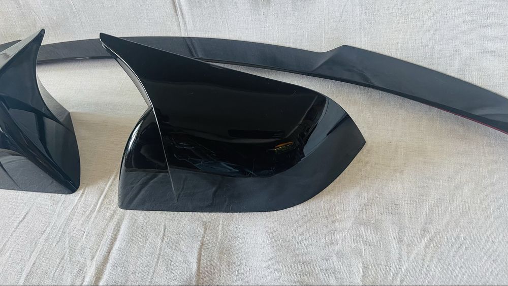 Накладки на зеркала, спойлер для Tesla model 3 Y