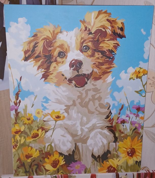 Щасливий Друг: Картина по номерах