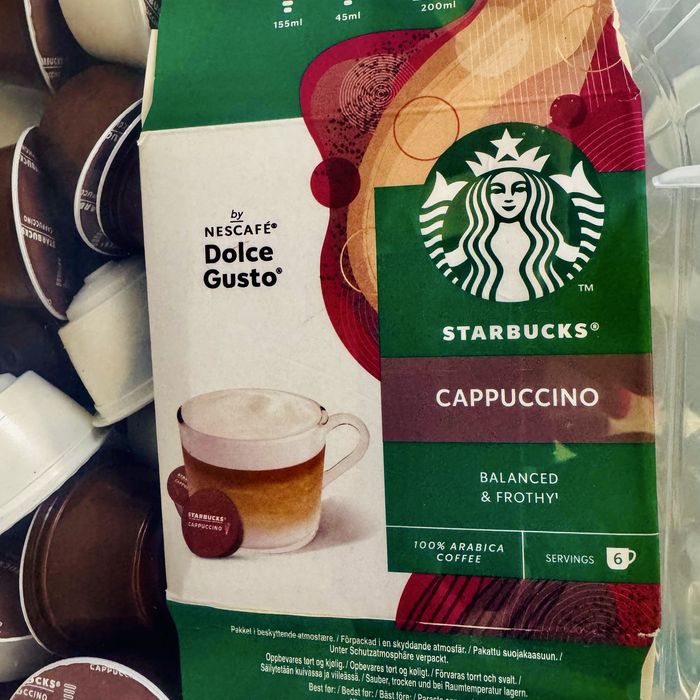 Starbucks Dolce gusto капсули кава без кофеїну