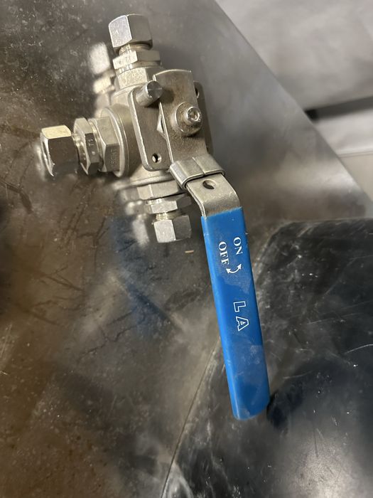 Zawór kulowy nierdzewny 3 drogowy 3/4 cala DN20