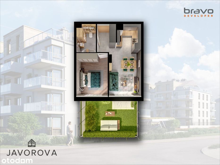 Mieszkanie na sprzedaż, 2 pokoje, 39 m², Gdańsk