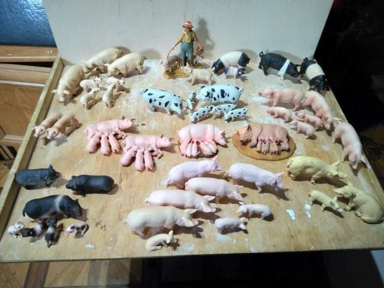 Figurki  świń Schleich i nie tylko