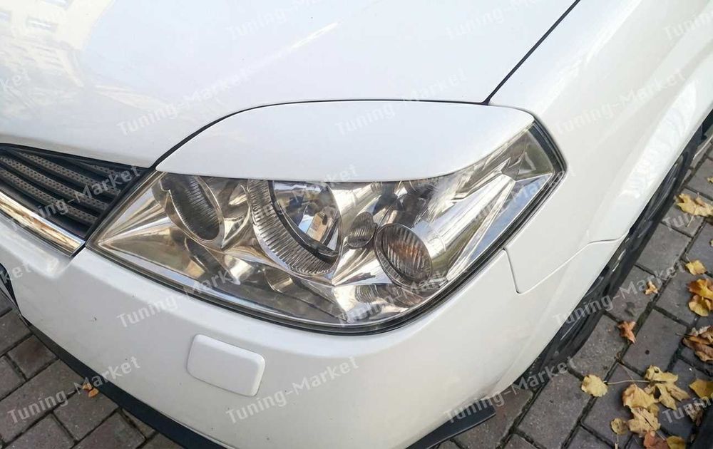 Реснички на фары Nissan Primera P12, Тюнинг накладки для Ниссан Примера П12