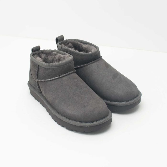 ОРИГІНАЛ UGG Classic Ultra Mini 1116109-GREY ботинки угги женские УГГ
