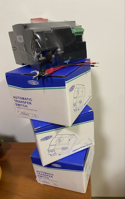 АВР ATS Tomzn TOQ-7 2p 125А однофазний 2 полюсний