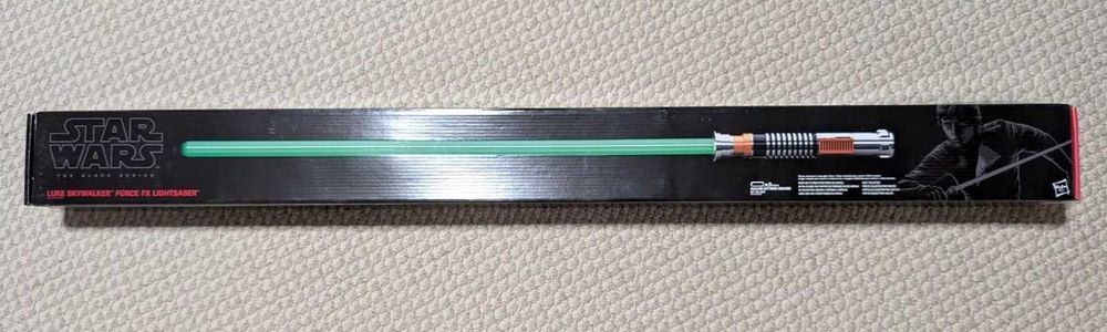 Меч Люка Скайуокера зеленый Force FX оригинал