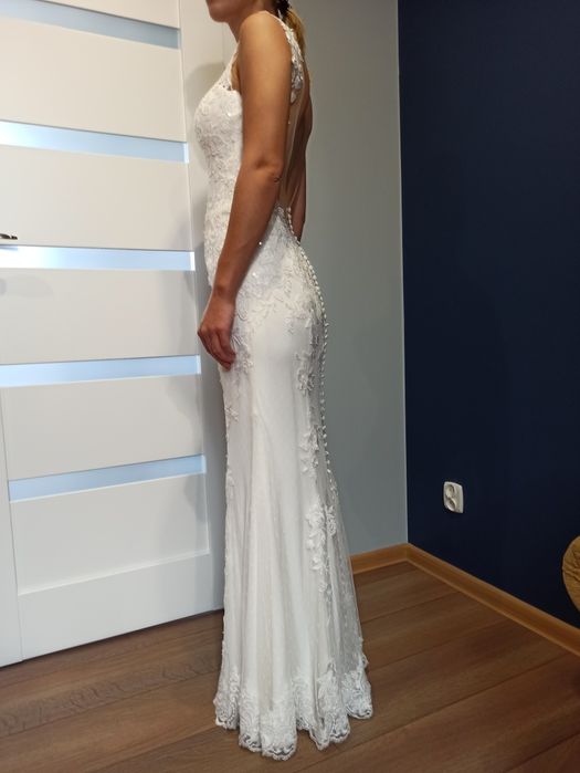 Suknia ślubna - koronka