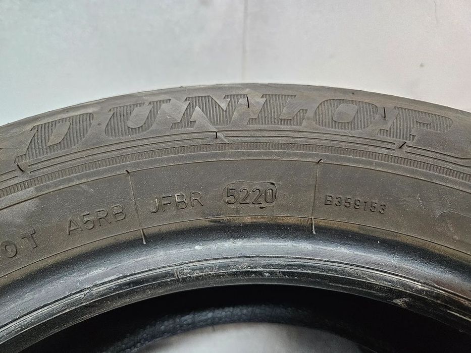 2 opony dunlop sport blueresponse 195/60r15 dot5220 7mm