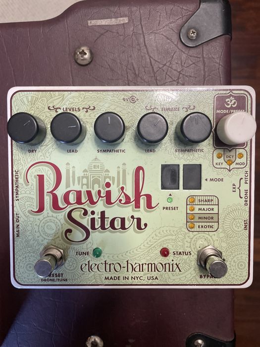 Varios pedais para guitarra EHX, Marshall, MXR...