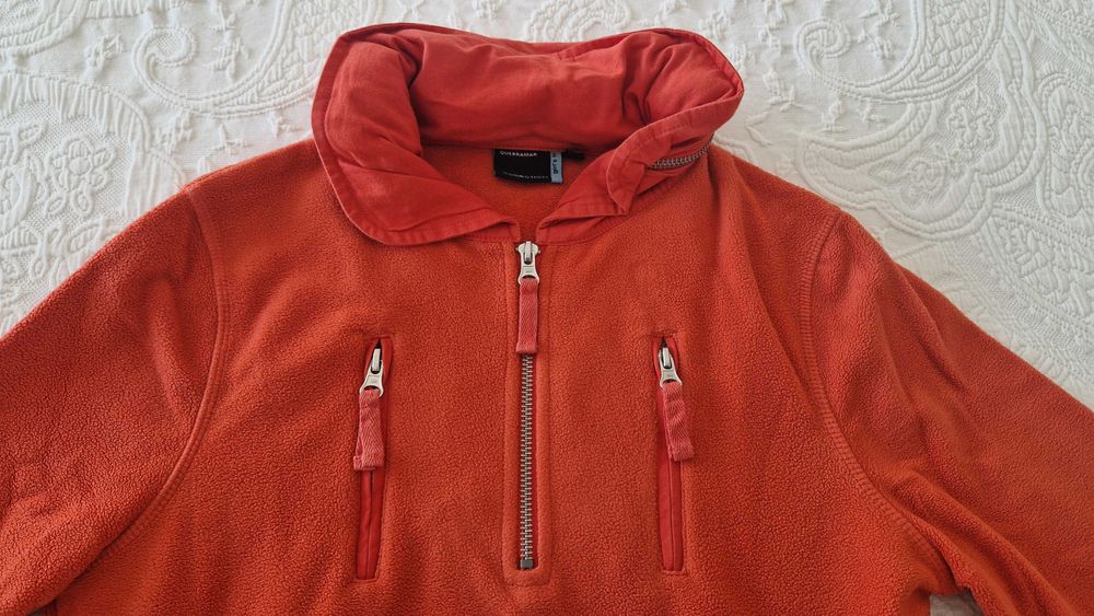 Camisola Polar, laranja, QuebraMar, tamanho S