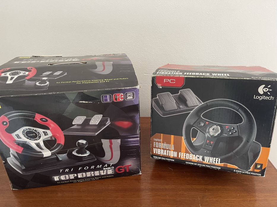 Volantes Logic3 + Logitech