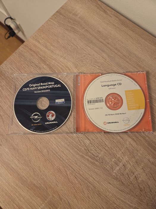 Mapas Portugal / Espanha Cd70 Navi Dvd90 navi