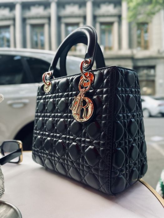 Сумка Lady Dior medium оригинал