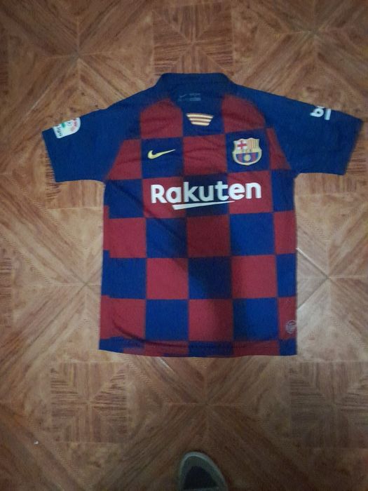 Camisa De Futebol Messi Barcelona