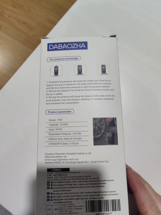 Mini compressor de ar