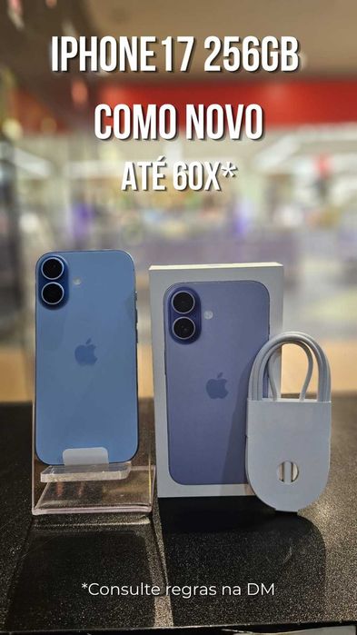 IPHONE 17 - SEMINOVO (COMO NOVO) / parcelamos apenas com passaporte (COM GARANTIA)
