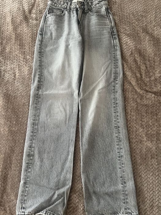 Сірі джинси Zara 32 розмір