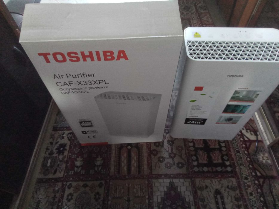 Oczyszczacz powietrza Toshiba airpurfier CAF-X33XPL OKAZJA!