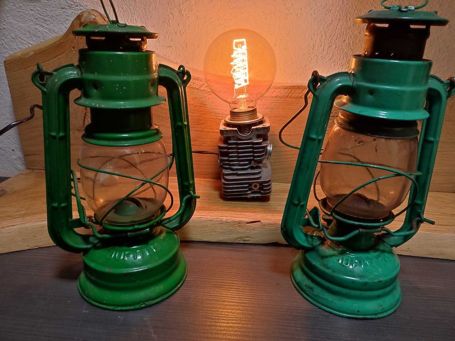 Lampa naftowa stara Retro