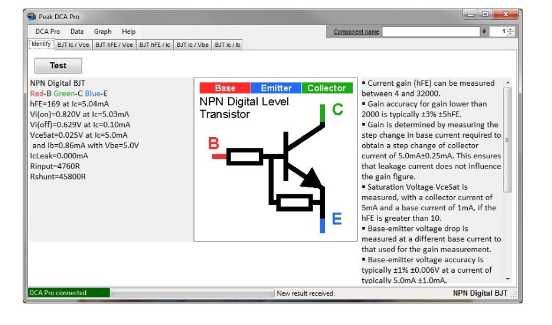 Testador /Analisador Componentes c/USB Avançado DCA75 + caixa