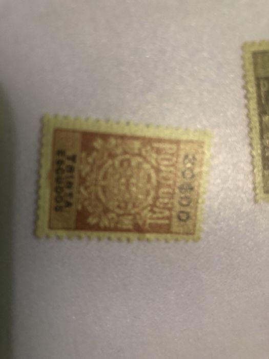 9 selos escudo portugal