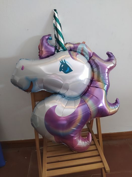 Conjunto de balões tema unicórnio
