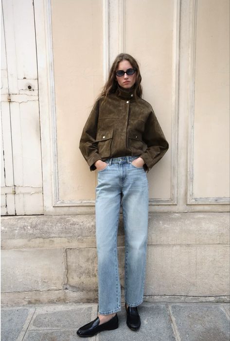 Прямі джинси ZARA