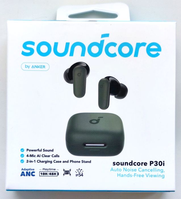 Оригінальні бездротові TWS навушники Anker Soundcore P30i