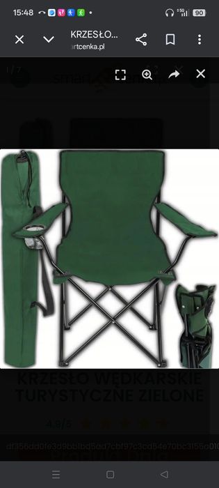 Krzesło składane