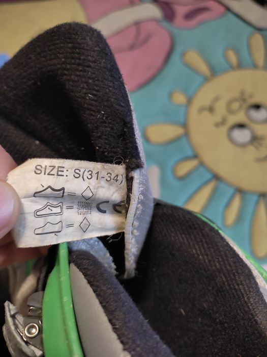 Дитячі роліки 31 - 34 розмір.