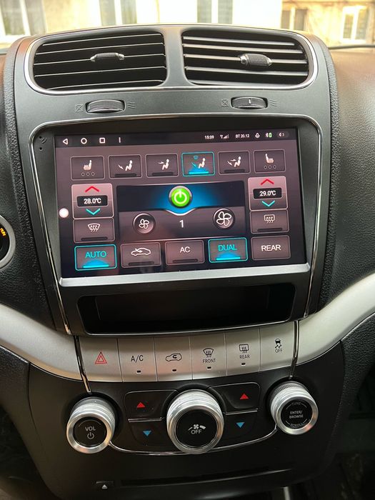 Radio nawigacja Fiat Freemont Dodge Journey  android auto Carplay wifi