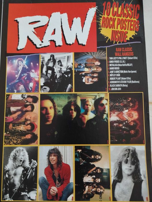 Posters artistas (musica, cinema, séries) - Vintage (anos 70, 80 e 90)