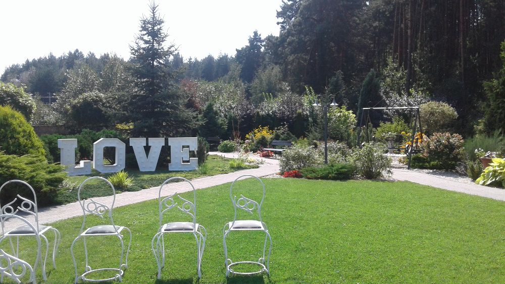 Podświetlany napis LOVE