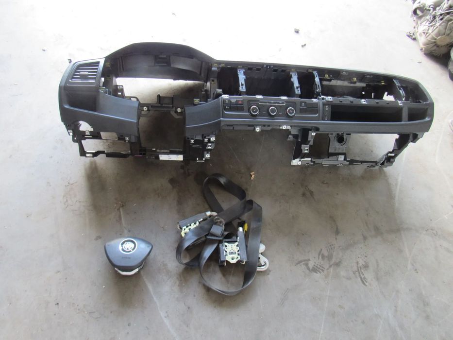 volkswagen transporter t6 deska rozdzielcza komplet