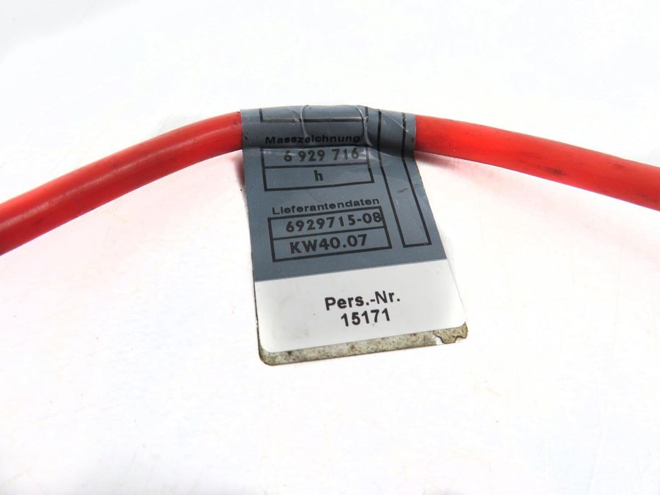 Cabo Positivo De Bateria Bmw 1 Ref: 61126929715/6929716 2003 - 2013
