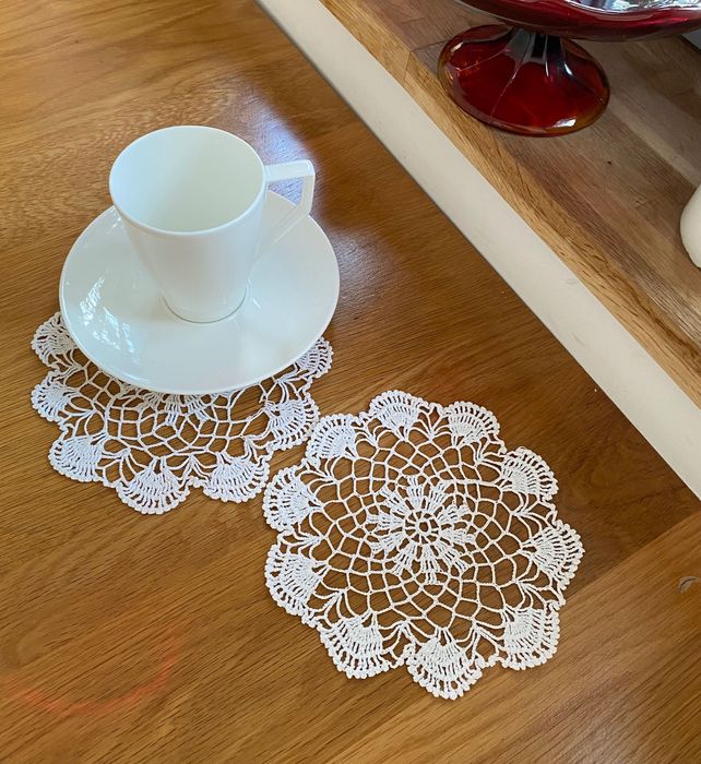 Serwetki na szydełku vintage