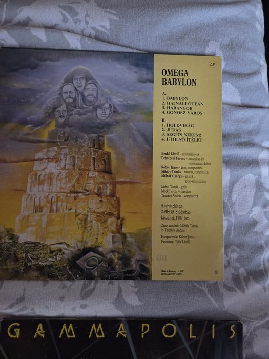 Płyty vinylowe omega