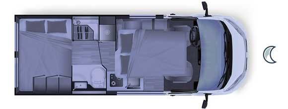 NOWY KAMPERVAN – Dreamer– automat -kampervan  NA WYNAJEM