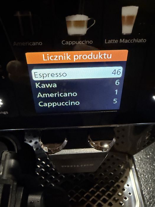 Ekspres Philips latte go 5400 (5441/50) jak nowy, Gwarancja