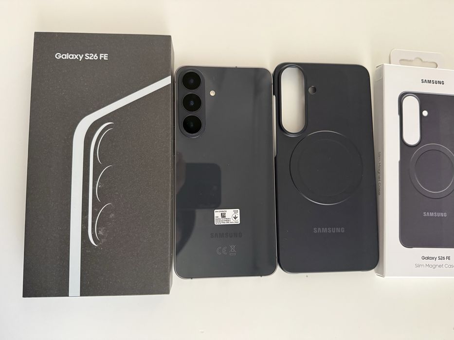 Новый Samsung Galaxy S26FE + оригинальный чехол